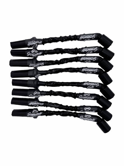 Granatelli Motor Sports "0 ohm" High Performance Spark Plug Wires Black 28-1629HTB