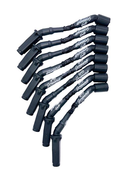 Granatelli Motor Sports "0 ohm" High Performance Spark Plug Wires Black 28-1811HTB