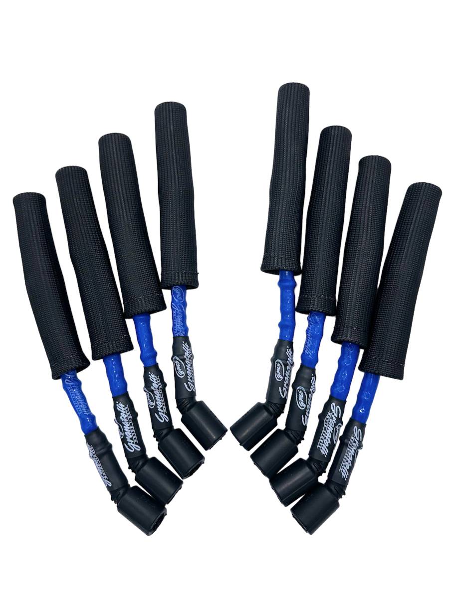 Granatelli Motor Sports "0 ohm" High Performance Spark Plug Wires Blue 28-1545HTBLB
