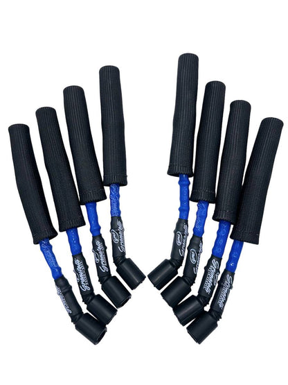Granatelli Motor Sports "0 ohm" High Performance Spark Plug Wires Blue 28-1629HTBLB