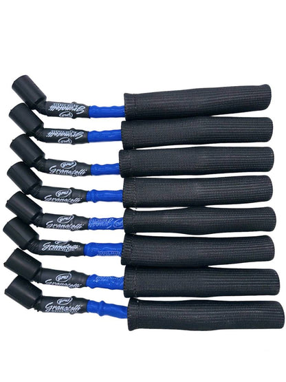 Granatelli Motor Sports "0 ohm" High Performance Spark Plug Wires Blue 28-1629HTBLB