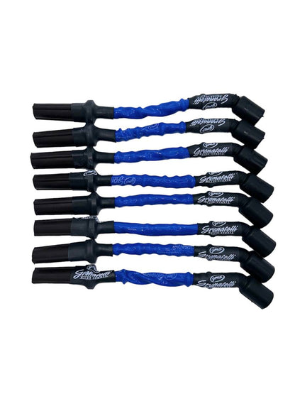 Granatelli Motor Sports "0 ohm" High Performance Spark Plug Wires Blue 28-1629HTBL