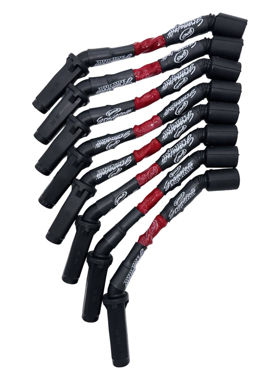 Granatelli Motor Sports "0 ohm" High Performance Spark Plug Wires Red 28-1811HTR