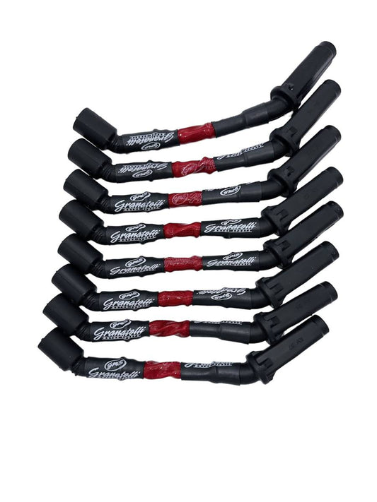 Granatelli Motor Sports "0 ohm" High Performance Spark Plug Wires Red 28-1811HTR