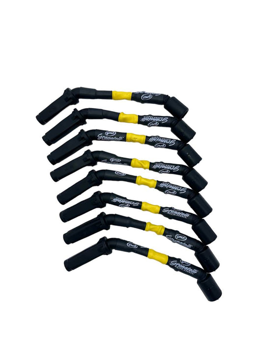 Features durable 8mm silicone jackets rated withstand temperatures over