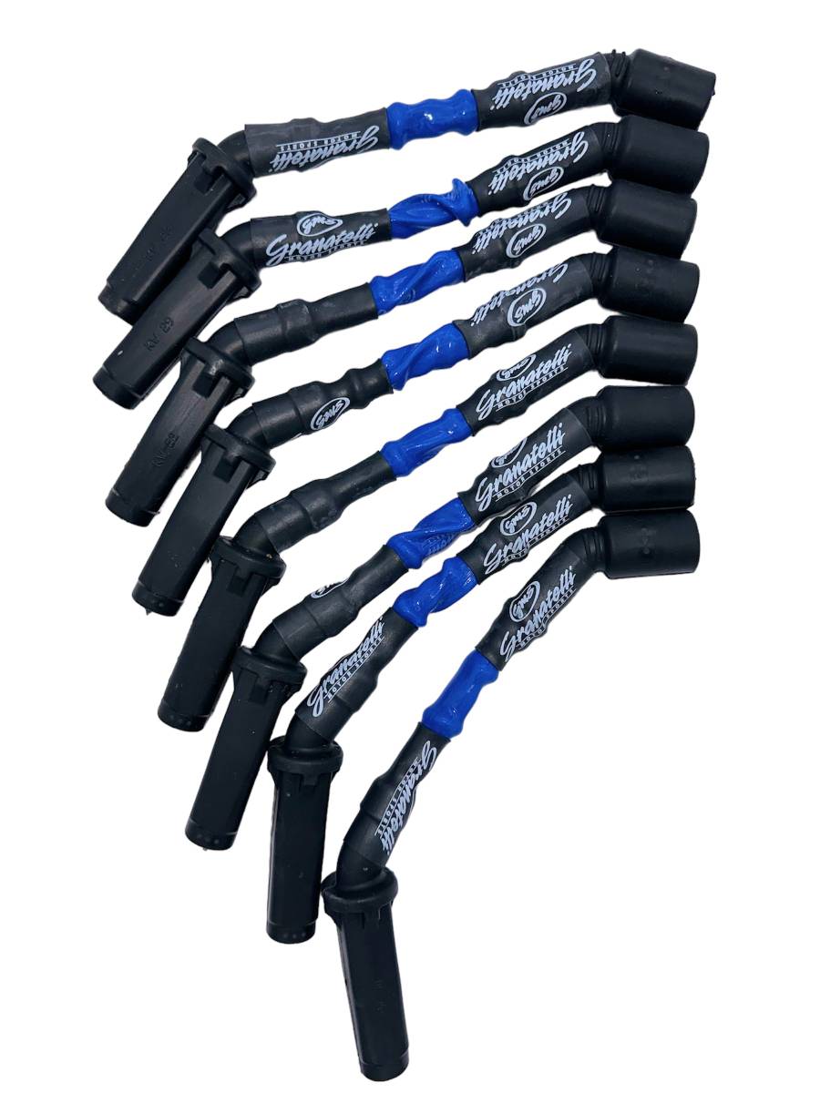 Granatelli Motor Sports "0 ohm" High Performance Blue Spark Plug Wires 28-1811HTBL