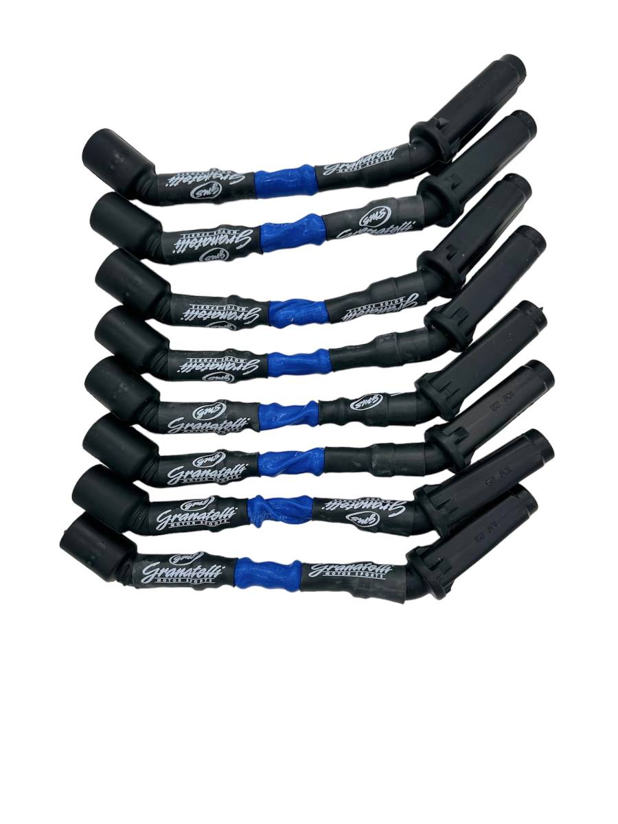 Granatelli Motor Sports "0 ohm" High Performance Blue Spark Plug Wires 28-1811HTBL