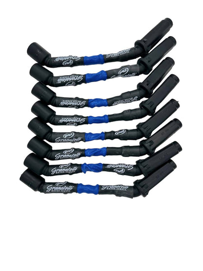 Granatelli Motor Sports "0 ohm" High Performance Blue Spark Plug Wires 28-1811HTBL