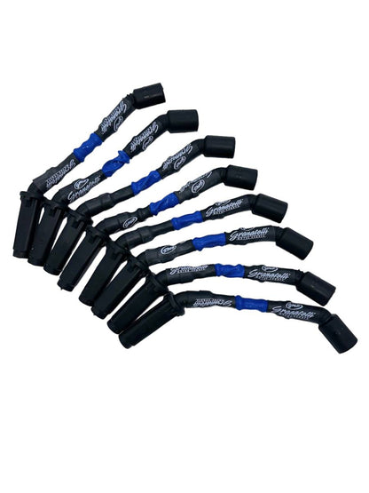 Granatelli Motor Sports "0 ohm" High Performance Blue Spark Plug Wires 28-1811HTBL