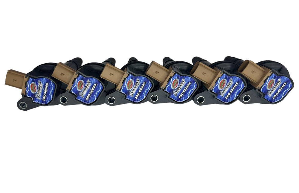 Higher voltage coil packs 60 000KV promote stronger consistent