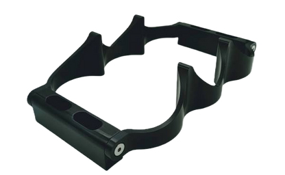Granatelli Motor Sports 12 Volt OPTIMA Battery Tray - Billet BLACK