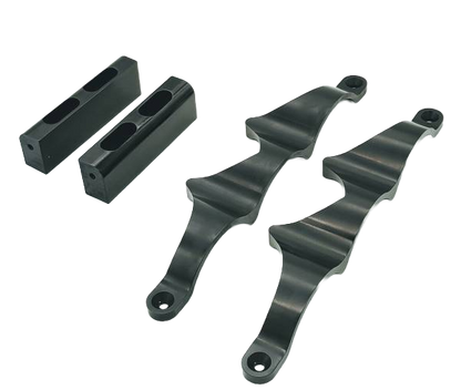 Granatelli Motor Sports 12 Volt OPTIMA Battery Tray - Billet BLACK