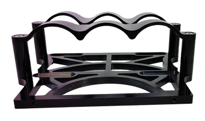 Granatelli Motor Sports 6 Volt OPTIMA Battery Tray - Billet Black