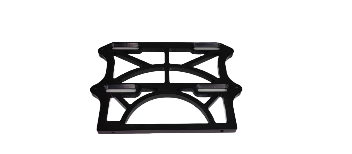 Granatelli Motor Sports 6 Volt OPTIMA Battery Tray - Billet Black