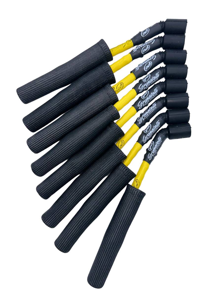 Granatelli Motor Sports "0 ohm" High Performance Spark Plug Wires Yellow 28-1811HTYB