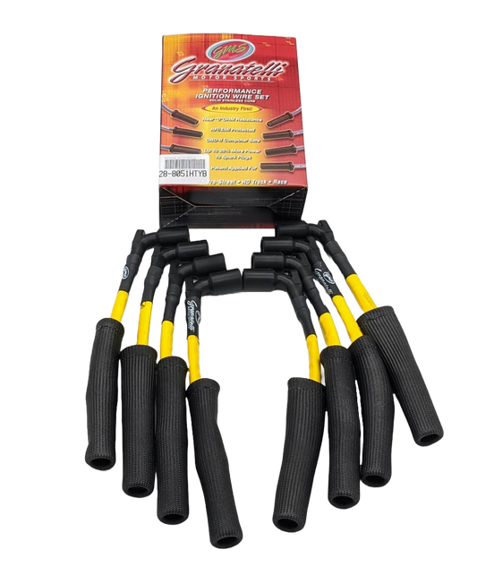 Granatelli Motor Sports C8 Corvette Ignition Wires 28-8051HTYB