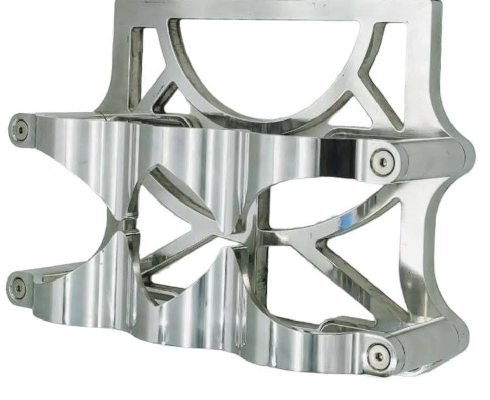 Granatelli Motor Sports 6 Volt OPTIMA Battery Tray - Billet