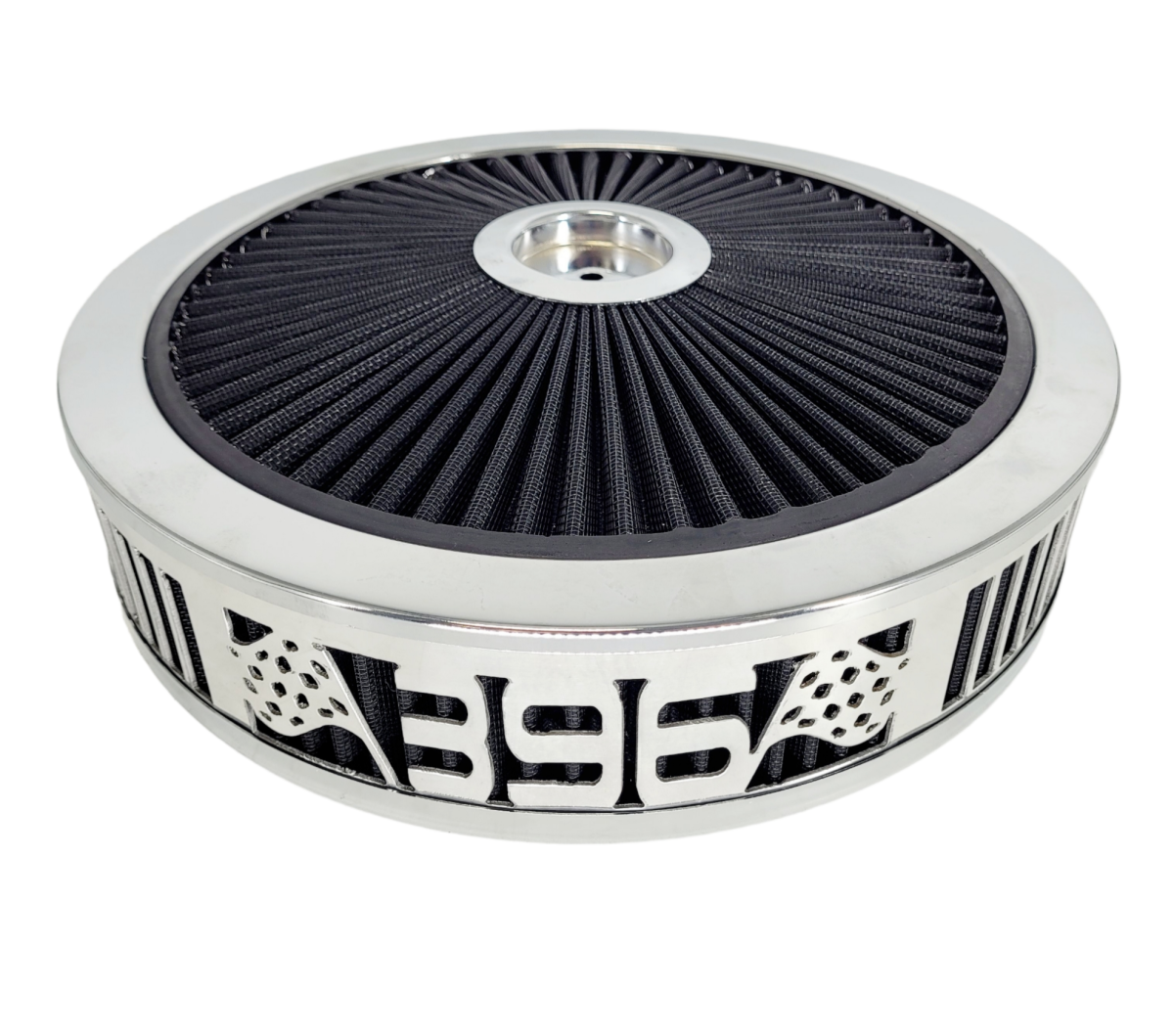 Blingz Beauty Bandz Black and Chrome Air Filter Assembly , 396