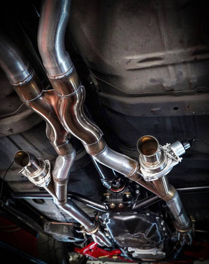 Granatelli Motor Sports Electronic Exhaust Cutout Kit 307530K - Stainless Steel Weld-In