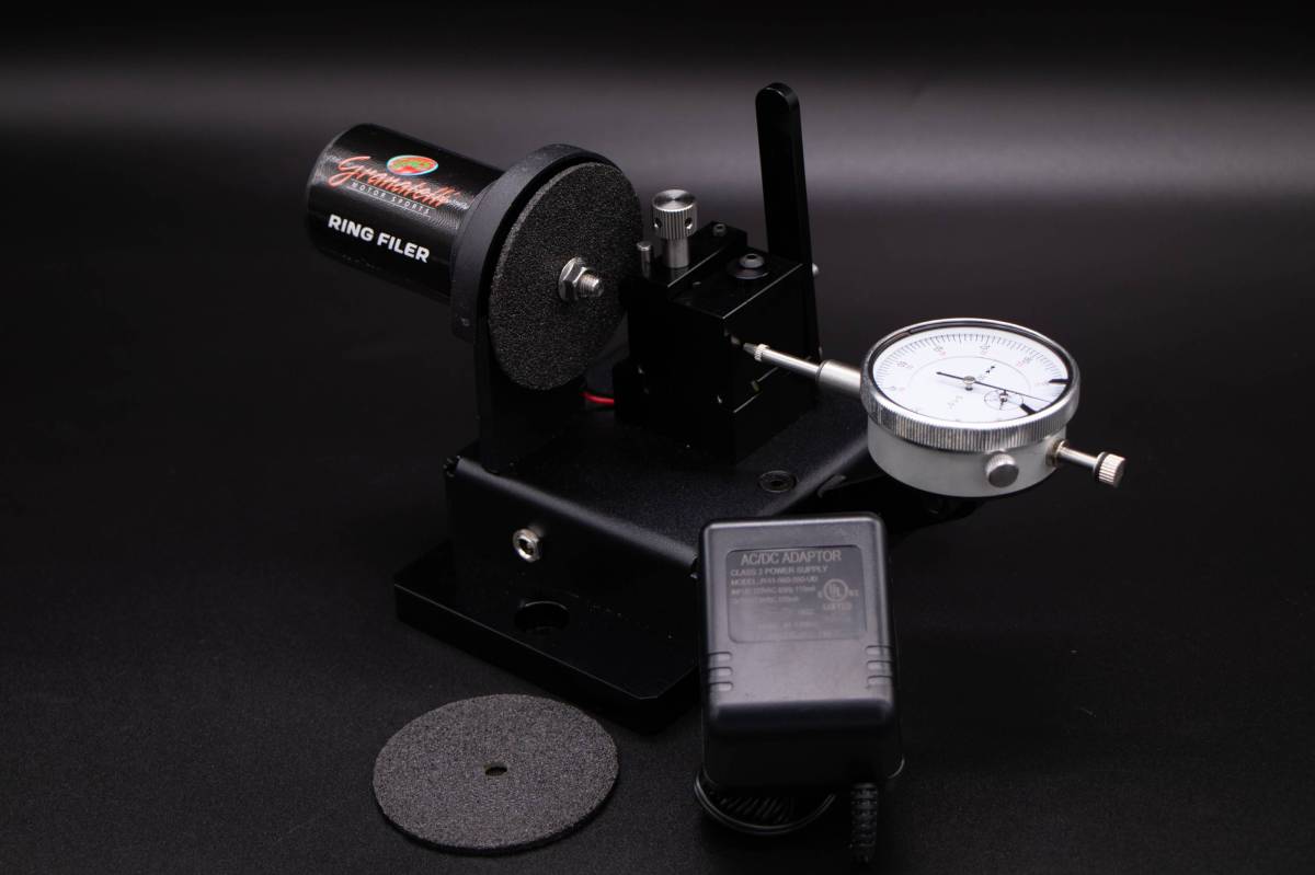 Granatelli Motor Sports Piston Ring Filer, Electric, w/ Battery and Wall Charger - Complete