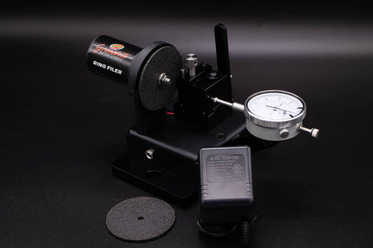 Granatelli Motor Sports Piston Ring Filer, Electric, w/ Battery and Wall Charger - Complete