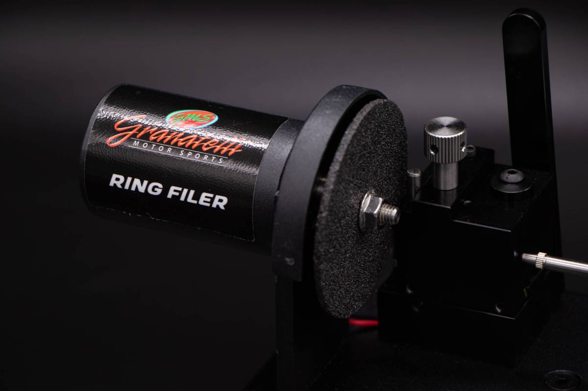 Granatelli Motor Sports Piston Ring Filer, Electric, w/ Battery and Wall Charger - Complete