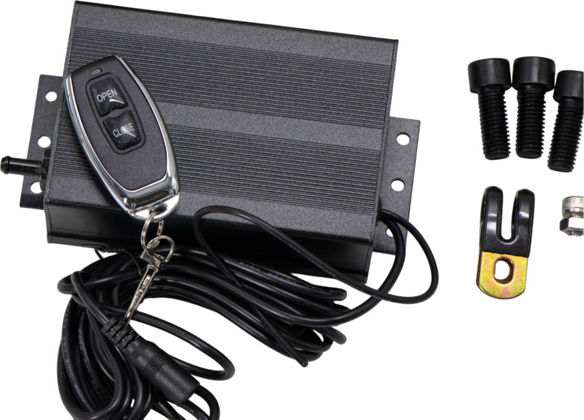 Granatelli Motor Sports Vacuum/Pressure Controlled Electronic Exhaust Cutout - Systems Stainless Steel Slip-Fit  309530K