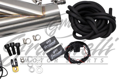 Granatelli Motor Sports Vacuum/ Pressure Controlled Electronic Exhaust Cutout Systems - Stainless Steel Weld-In 309630