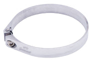 Granatelli Polished Billet Aluminum Hose Clamp 109.6mm–111.6mm (Approx. 4.31"–4.39") – 971400P