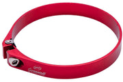 Granatelli Red Anodized Billet Aluminum Hose Clamp 109.6mm–111.6mm (Approx. 4.31"–4.39") – 971400R