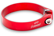 Granatelli Red Anodized Billet Aluminum Hose Clamp 71.5mm–73.5mm (Approx. 2.81"–2.89") – 971250R