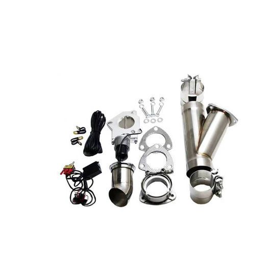 Granatelli Motor Sports Electronic Exhaust Cutout Kit 302530 - Stainless Steel Slip-Fit : 3.00" inches