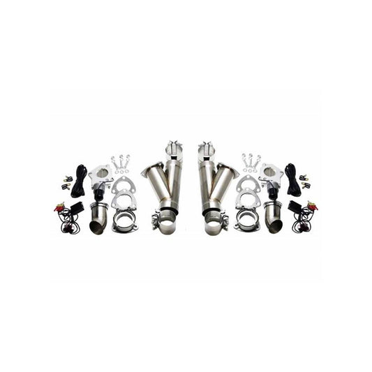 2.25" SS Slip-Fit Electronic Exhaust Cutout Kit