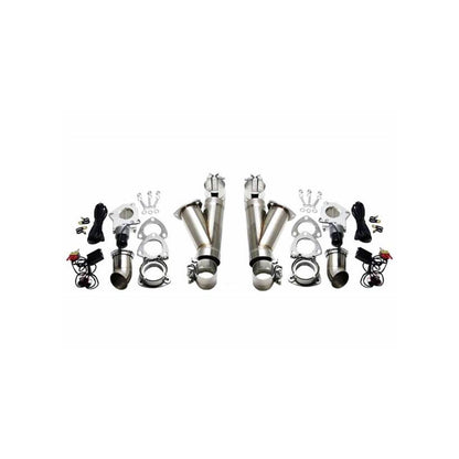 Granatelli Dual Electronic Exhaust Cutout Kit 302525K - SS Slip-Fit : 2.50" inches