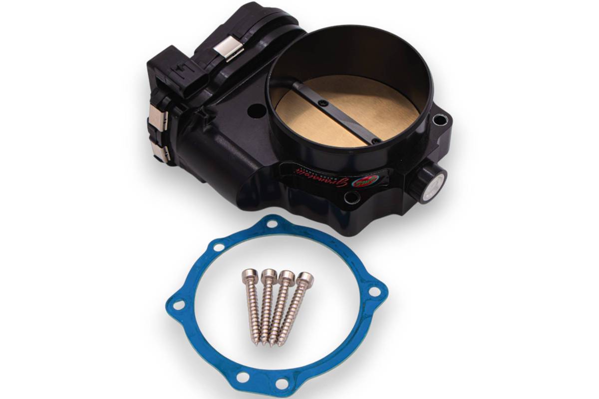 Granatelli Motor Sports Dodge Hemi Drive-By-Wire Billet Throttle Body Black GMTBHLCB