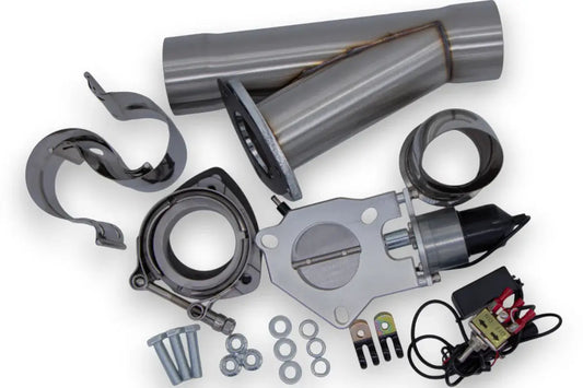 2.25" SS Slip-Fit Electronic Exhaust Cutout Kit
