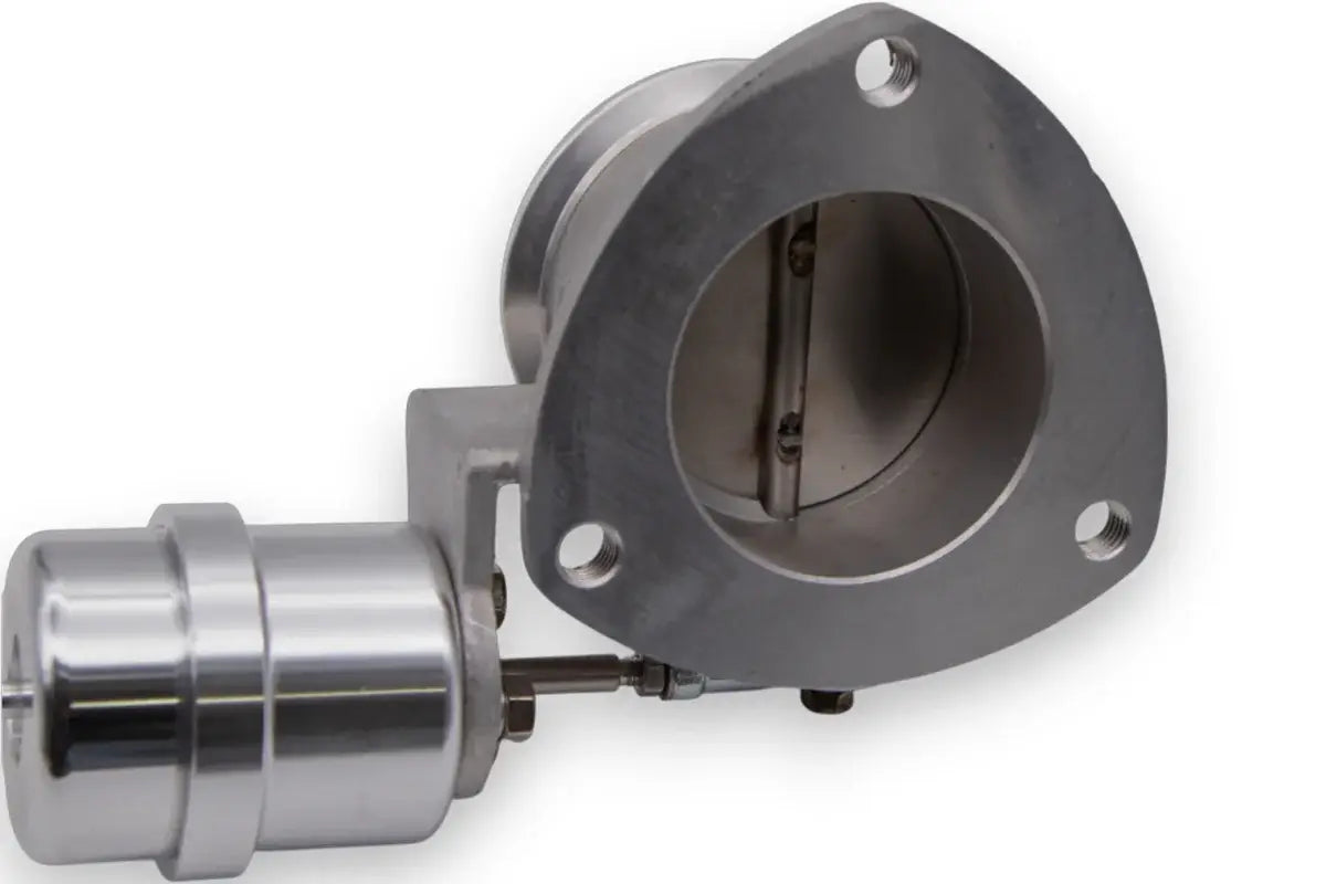 Granatelli Motor Sports Vacuum/Pressure Controlled Electronic Exhaust Cutout - Systems Stainless Steel Slip-Fit  309530K