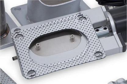Granatelli Motor Sports Electronic Exhaust Oval Cutout Kit 313530D - Stainless Steel Weld-In
