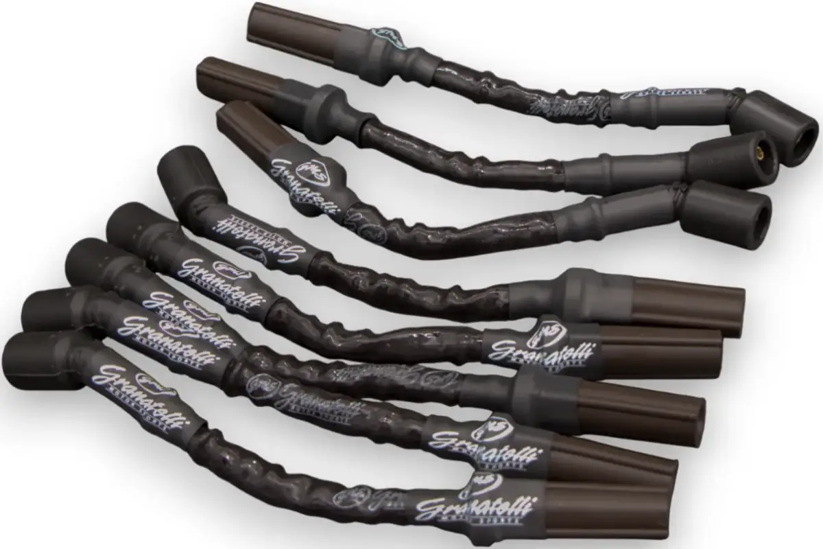 Granatelli Motor Sports "0 ohm" High Performance Spark Plug Wires Black 28-1545HTB