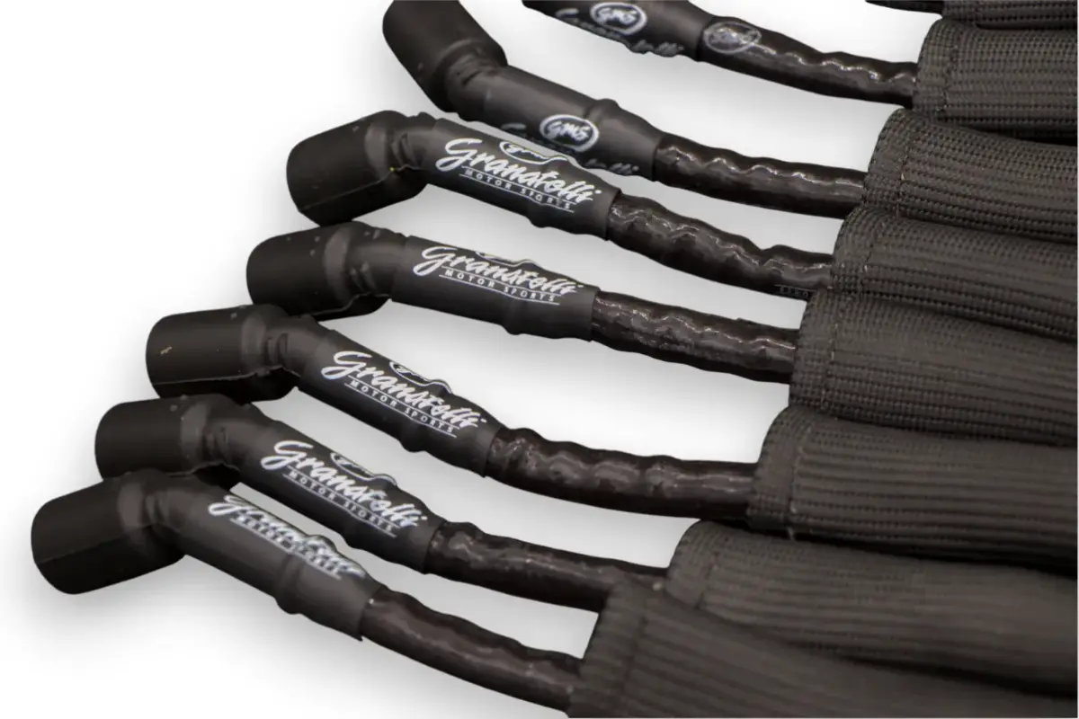Granatelli Motor Sports "0 ohm" High Performance Spark Plug Wires Black 28-1545HTBB