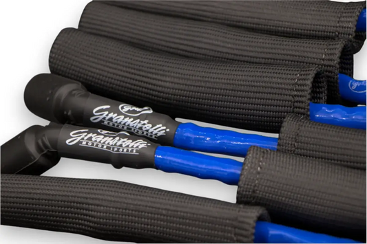 Granatelli Motor Sports "0 ohm" High Performance Spark Plug Wires Blue 28-1545HTBLB