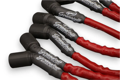 Granatelli Motor Sports "0 ohm" High Performance Spark Plug Wires Red 28-1545HTR