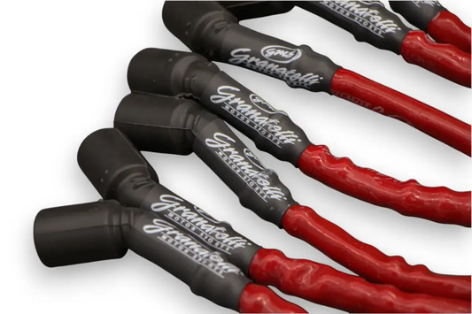 Granatelli Motor Sports "0 ohm" High Performance Spark Plug Wires Red 28-1545HTR