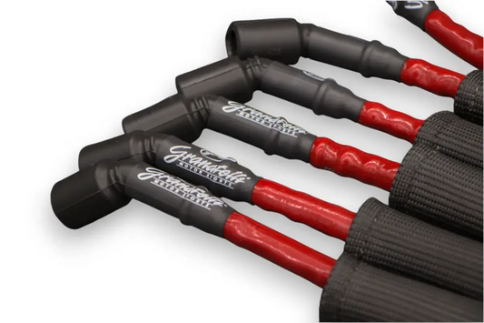 Granatelli Motor Sports "0 ohm" High Performance Spark Plug Wires Red 28-1545HTRB
