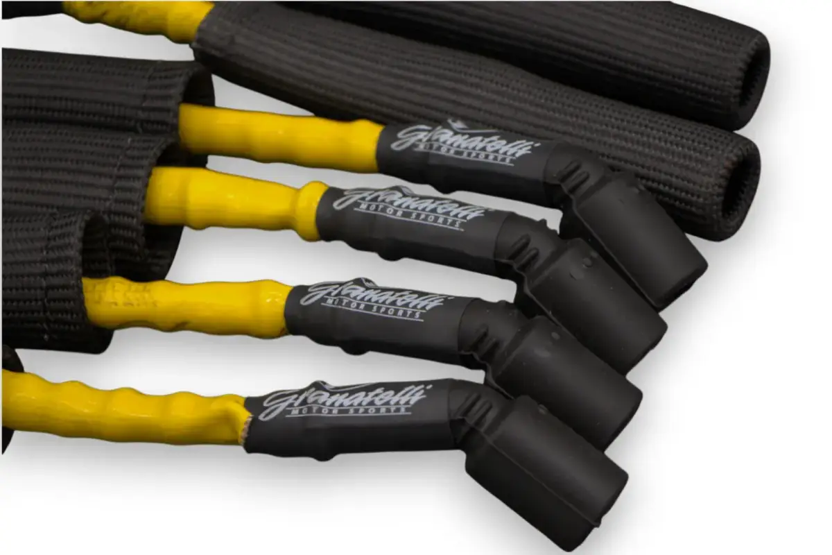 Granatelli Motor Sports "0 ohm" High Performance Spark Plug Wires Yellow 28-1545HTYB