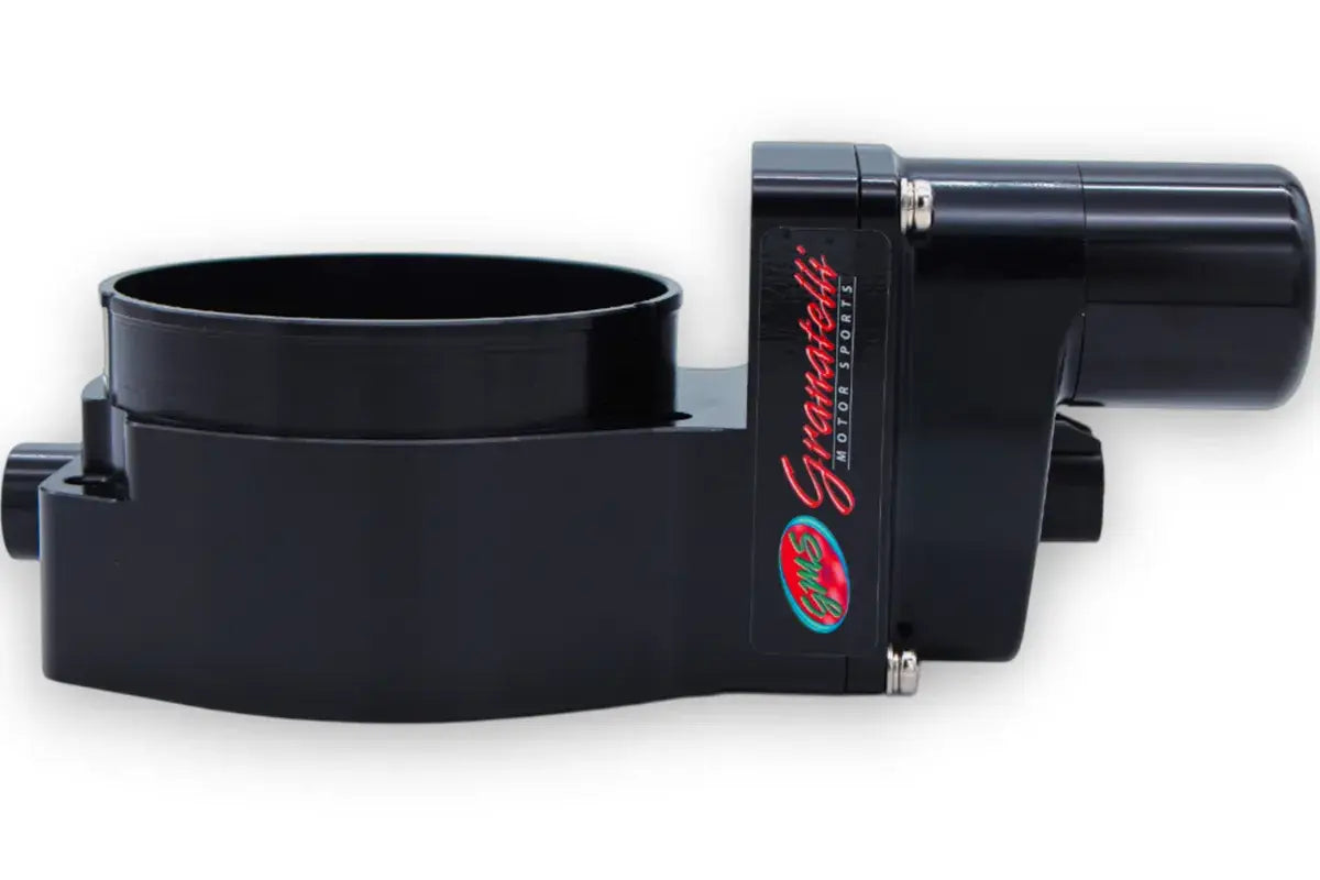 Granatelli Motor Sports GM LS3 6.2L Drive-By-Wire Billet Throttle Body Black GMTBLS3B