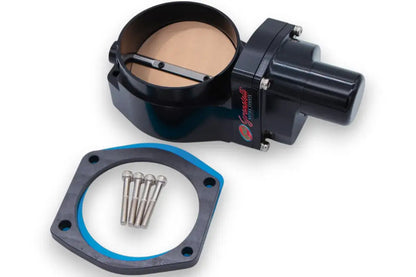 Granatelli Motor Sports GM LS3 6.2L Drive-By-Wire Billet Throttle Body Black GMTBLS3B