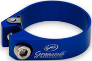 Granatelli Blue Billet Aluminum Hose Clamp 42mm–44mm (Approx. 1.65"–1.73") – 971150B