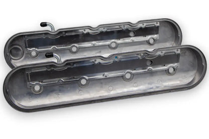 Granatelli Motor Sports LS Valve Cover Polished Finish, 4.8, 5.3, 5.7, 6.0, 6.2, 7.0L, Pair