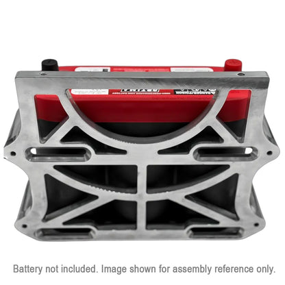 Granatelli Motor Sports 6 Volt OPTIMA Battery Tray - Billet